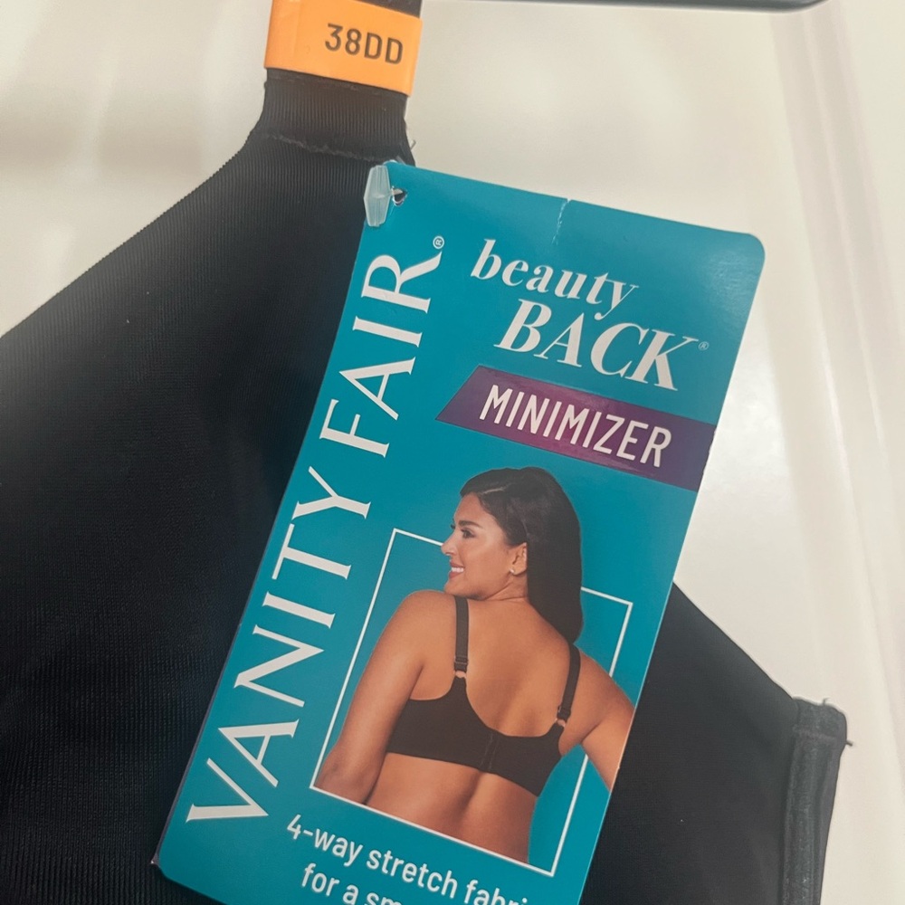 Vanity Fair Black Beauty Back Minimizer